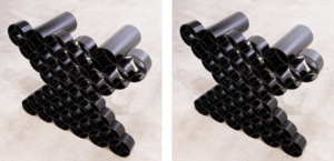 Shippo Table Legs (Large) Jet Black