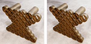 Shippo Table Legs (Large) Brass